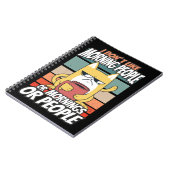 Ich mag weder Morgenmenschen noch Morgenmensch ode Notizblock (Linke Seite)