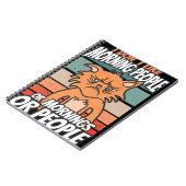 Ich mag weder Morgenmenschen noch Morgenmensch ode Notizblock (Linke Seite)