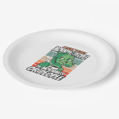 Ich mag weder Morgenmenschen noch Morgenmensch ode Pappteller (Schrägansicht)