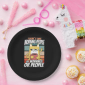 Ich mag weder Morgenmenschen noch Morgenmensch ode Pappteller (Party)