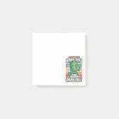 Ich mag weder Morgenmenschen noch Morgenmensch ode Post-it Klebezettel (Vorderseite)