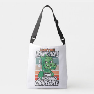 Ich mag weder Morgenmenschen noch Morgenmensch ode Tragetaschen Mit Langen Trägern