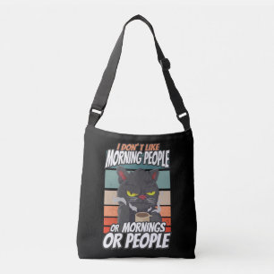 Ich mag weder Morgenmenschen noch Morgenmensch ode Tragetaschen Mit Langen Trägern