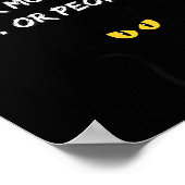 Ich mag weder Morgenmenschen noch Morgenstunden od Poster (Ecke)