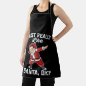 Ich mag Weihnachten der Weihnachtsfamilie Schürze (InSitu)