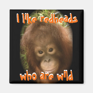 Ich mag wilde Redheads Magnet