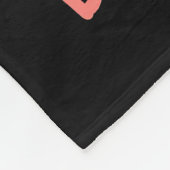 Ich mag wirklich Donkeys Fleecedecke (Ecke)