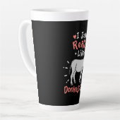Ich mag wirklich Donkeys Milchtasse (Linke Ecke)