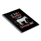 Ich mag wirklich Donkeys Notizblock (Rechte Seite)