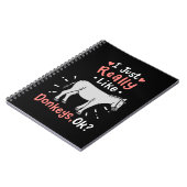 Ich mag wirklich Donkeys Notizblock (Linke Seite)