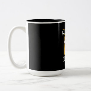 Ich mag wirklich Donkeys Zweifarbige Tasse