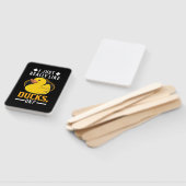 Ich mag wirklich Enten Fächer (Non-assembled)