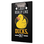 Ich mag wirklich Enten Klemmbrett (Links)
