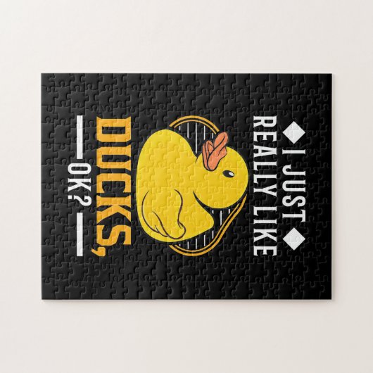 Ich mag wirklich Enten Puzzle (Horizontal)