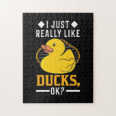 Ich mag wirklich Enten Puzzle (Vertikal)