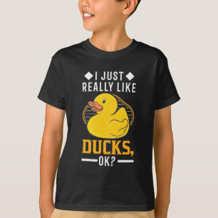 Ich mag wirklich Enten T-Shirt