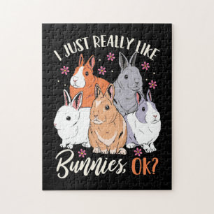 Ich mag wirklich Kaninchen Puzzle