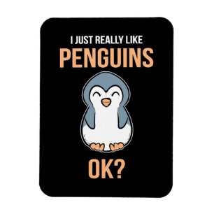 Ich mag wirklich Pinguin Magnet
