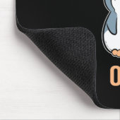 Ich mag wirklich Pinguin Mousepad (Ecke)
