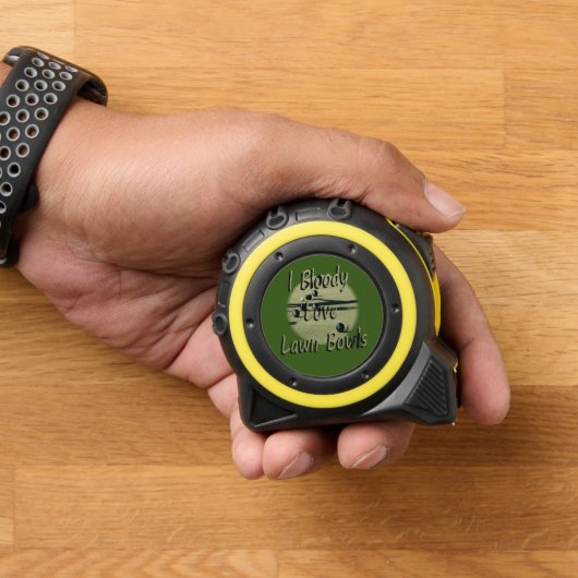 Ich mag wirklich Rasenschüsseln, Tape-Messung Maßband (Zuhause)