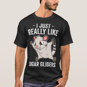 Ich mag wirklich Sugar Gliders Pullover Hoodie