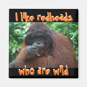 Ich mag wirkliche wilde Redheads Magnet