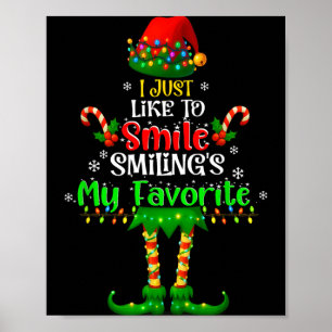 Ich mag zu lächeln Smilings mein Lieblings-Christn Poster