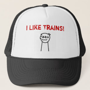 Ich mag Züge ASDF FILM Truckerkappe