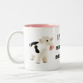 Ich mag zum mooove es mooove es… englische zweifarbige tasse (Links)