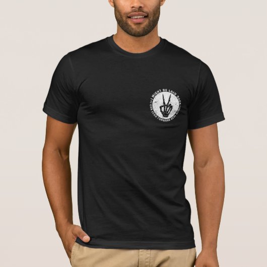 Ich mag zurückliegen, aber ich kann echt nach vorn T-Shirt (Vorderseite)