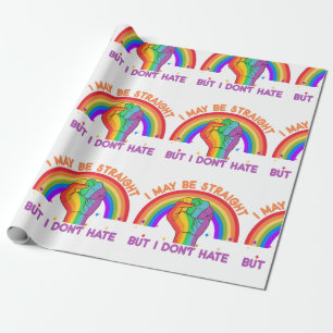 Ich mag zwar recht sein, aber ich hasse nicht den geschenkpapier