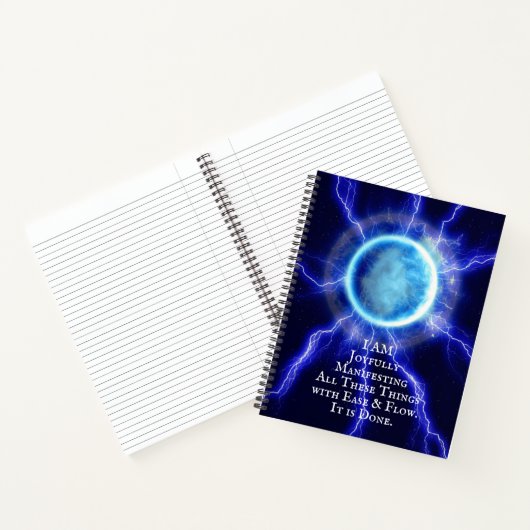 Ich manifestiere das Attraction Journal Notizblock (Innenseite)