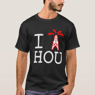 Ich manipuliere Houston-T - Shirt-Schwarzes T-Shirt