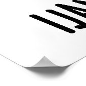 Ich marschiere, was ich lese Funny Music Food Puff Poster (Ecke)