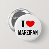 Ich ❤️ MARZIPAN Ich liebe MARZIPAN Ich mag MARZIPA Button (Vorne & Hinten)