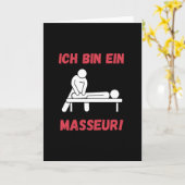Ich massiere einen Masseur Karte (Gelbe Blume)