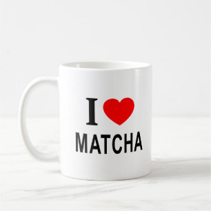 ICH ❤️ MATCHA ICH LIEBE MATCHA ICH MAG MATCHA KAFFEETASSE
