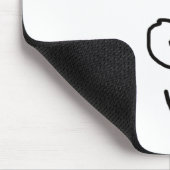 Ich & mein Fahrrad = Glück Mousepad (Ecke)