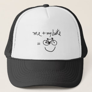 Ich & mein Fahrrad = Glück Truckerkappe