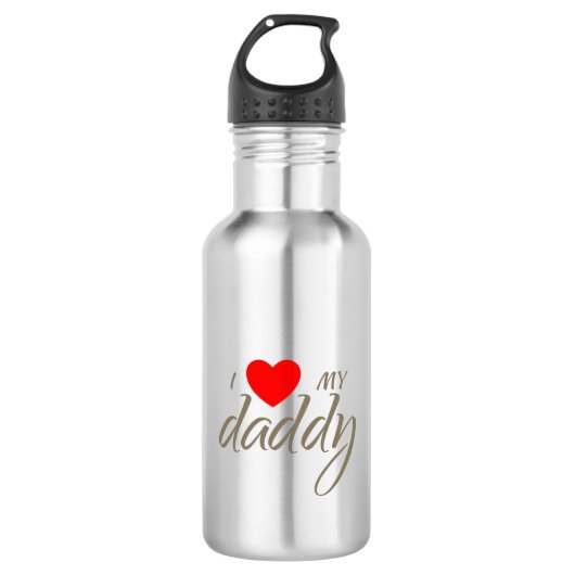 Ich mein Papa-Design Edelstahlflasche (Vorderseite)