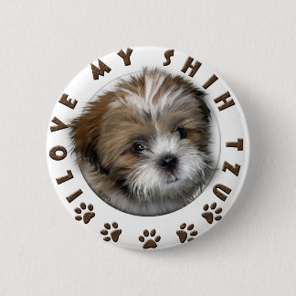 Ich mein schicker Tzu-Tender-Design Button