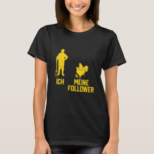 Ich Meine Anhänger Tierliebe Hahn Hühner Küken T-Shirt