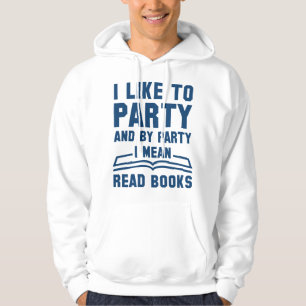 Ich meine Bücher lesen Hoodie