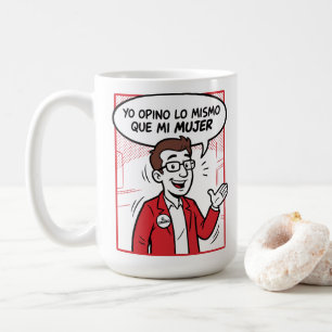 Ich meine das Gleiche Kaffeetasse