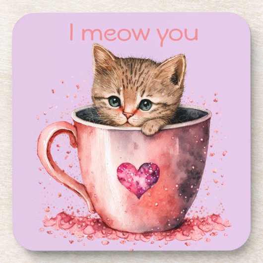 Ich meine dich getränkeuntersetzer (Vorderseite)