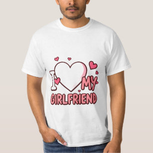 Ich❤️ MEINE FREUNDIN INDIVIDUELLES SHIRT