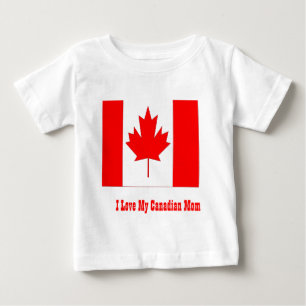 Ich  meine kanadische Mutter Baby T-shirt