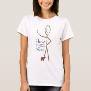 "Ich meine Liebe…. Chef " T-Shirt