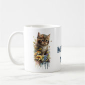 Ich meine, Sie kätzchen Kaffee Tasse (Links)