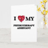 Ich  meinen Physiotherapeuten-Assistenten Karte (Gelbe Blume)